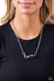 Dont Want to Miss a STRING - Silver -Paparazzi Accessories - Necklace