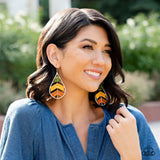 Nice Threads - Multi - Paparazzi Accessories - Earring